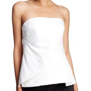 Ted Baker London Tulip Fold Strapless Satin Top Size 3 US8